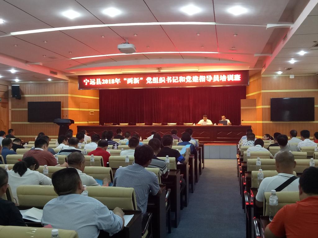 党组织书记、党建指导员培训班